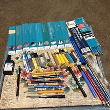 Vintage Lot Staedtler Mars & Others Drafting Supply Pencils/ Leads picture