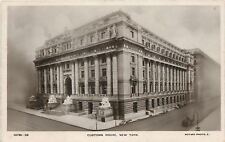 New York City RPPC~Weinman Continent Statues @ Customs House~c1907 Postcard pc picture