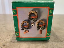 1991 House of Lloyd Christmas Around the World Country Christmas Wreath Magnets picture