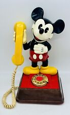 Vintage 1970’s Mickey Mouse Rotary Telephone Walt Disney 1976 Mickey Mouse phone picture
