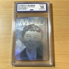 ALFRED E NEUMAN 1992 LIME ROCK #1 PROMO CARD 3D HOLOGRAM CCG GEM MINT 10 MAD picture