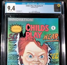 Child's Play 1 9.4 CGC Key 1991 Innovation Chucky picture