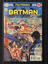 Batman Annual #21 Pulp Heroes Hand Painted Cover Art 1997 picture