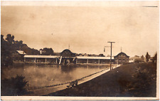 Onondaga Park Swimming Pond & Bath House Syracuse New York 1920s RPPC Postcard picture