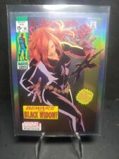 2023 Upper Deck Marvel Platinum - Cover Variant Rainbow - Black Widow #WI89 picture