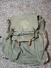 Vintage WFS Hikers Pack Canvas Backpack & Frame No. 190  JAPAN Boy Scouts  picture