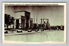 Dallas TX-Texas 1936 Centennial Expo Varied Industries Building Vintage Postcard picture