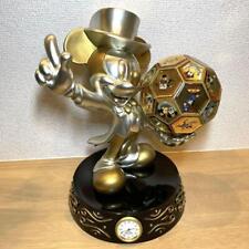 RARE LARGE Limited Edition DISNEY MICKEY MOUSE STATUE clock Daiichi 6.6kg picture