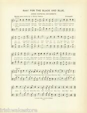 JOHNS HOPKINS UNIVERSITY Antique Song Sheet c 1903 