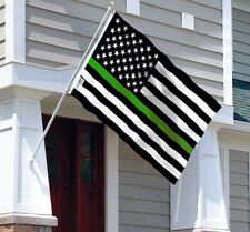 4'x6' Military Armed Forces Flag, New, Banner, Special Forces, Thin Green Line picture