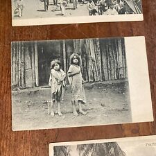Vintage Lot Of 12 Early 20th Century GUATEMALA Postcards Of Local People. picture