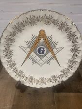 sanders mfg co nashville tenn masonic plate vintage 10”  picture