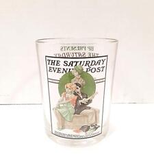 The Saturday Evening Post Serenade Glassware Collection Glass Norman Rockwell picture