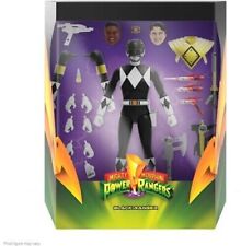 WB  Super7 - Mighty Morphin Power Rangers ULTIMATES Wave 3 - Black Ranger picture