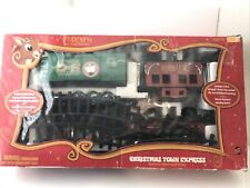 Rudolph Christmas town express Train Cars And Track picture