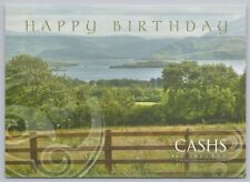 Ad~Cashs Of Ireland~Happy Birthday~15% Off Coupon Code~Continental Postcard picture