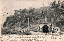 1906 ILLINOIS PHOTO POSTCARD: VIEW OF TUNNEL AT EAST DUBUQUE, IL UND/B picture