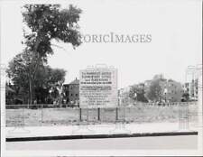 1965 Press Photo Site of the Humboldt Avenue Elementary School and Playground picture