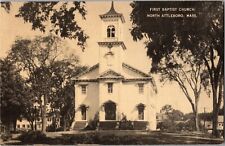 First Baptist Church North Attleboro MA c1942 Vintage Postcard Z01 picture