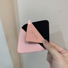 Prada Beauty Triangle Pink Hand Mirror Cosmetic Mirror picture