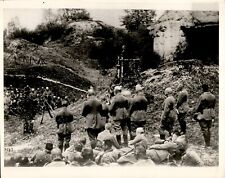 LG42 2nd Gen Photo LUTHERAN PASTOR PREACHING TO WWI GERMAN SOLDIERS SOISSONS picture