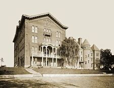 1894 Michigan Female College, Kalamazoo, MI Vintage Old Photo 8.5