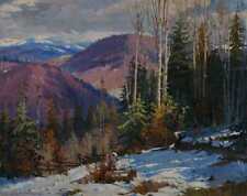 Anton Kashshai : Winter in the mountains : 1952 : Archival Quality Art Print picture