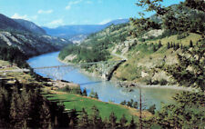 Fraser Bridge River Crossing Canada L206 Buchanan Lakeside Photo Studio Postcard picture