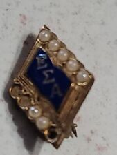 Vintage Epsilon Sigma Alpha Fraternity Badge G. F.  picture