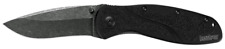 Kershaw Knives Blur Liner Lock Black Aluminum Blackwash Sandvik Stainless 1670BW picture