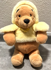 Disney Easter Chick Winnie The Pooh  Plush doll  (Disney Store 1990's) 13
