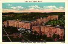 French Lick Springs Hotel French Lick IN Divided Postcard c1950s picture