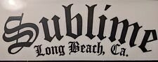 Sublime Sticker Large  LBC Vinyl Olde English Long Beach California Reggae Logo picture