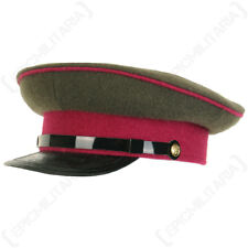WW2 Russian M36 Visor Cap Infantry - Peaked Red Army Soviet Uniform Military picture