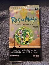 ** Cryptozoic Rick and Morty Season 2 1/1 Artist Sketch Card HOBBY Hot Pack ** picture
