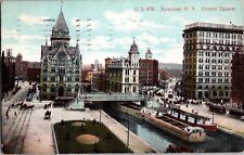 New York Post Card: Clinton Square, Syracuse c.1909- Made In Germany picture