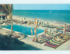 Pre-1980 SWIMMING POOL AT SUN CITY HOTEL Miami Beach Florida FL 6/28 AE1284 picture