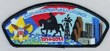 Sam Houston Area Council BSA CSP Strip Patch 2014 Centennial 100th Anniversary picture