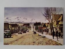 Postcard Leadville Colorado Street Scene Historic Mining City Mt. Massive picture