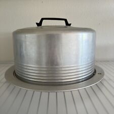 Vintage Regal Ware Aluminum Cake Carrier Plate Locking Lid USA Regal Ware Inc picture
