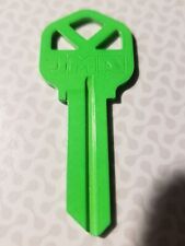 NEON GREEN KEY BLANKS KW-1 picture