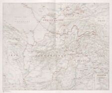 1980 Map| Afghanistan| Afghanistan Map Size: 20 inches x 24 inches |Fits 20x24 s picture