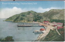 Beautiful Avalon Bay, Catalina Island,  CA, Pre-Linen  Postcard picture