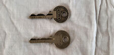2 Vintage Yale Ornate Security Keys  USA picture