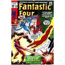 Fantastic Four (1961 series) #105 in Fine condition. Marvel comics [a/ picture