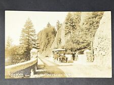 RPPC Columbia Highway Oregon Shepherd's Dell Bridge Crossing Automotive Postcard picture