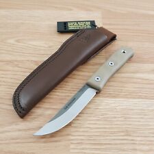 TOPS The Sonoran Fixed Knife 3.75 1095 Steel Trailing Blade Tan G10 Handle  picture