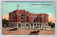 Excelsior Springs MO-Missouri, The Snapp Hotel Advertise Vintage c1913 Postcard picture