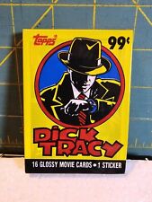 1990 Topps Dick Tracy Sealed 16 Trading Card Pack NEW picture