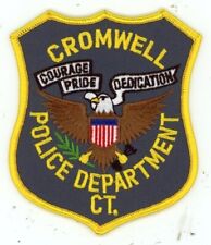 CONNECTICUT CT CROMWELL POLICE NICE SHOULDER PATCH SHERIFF picture